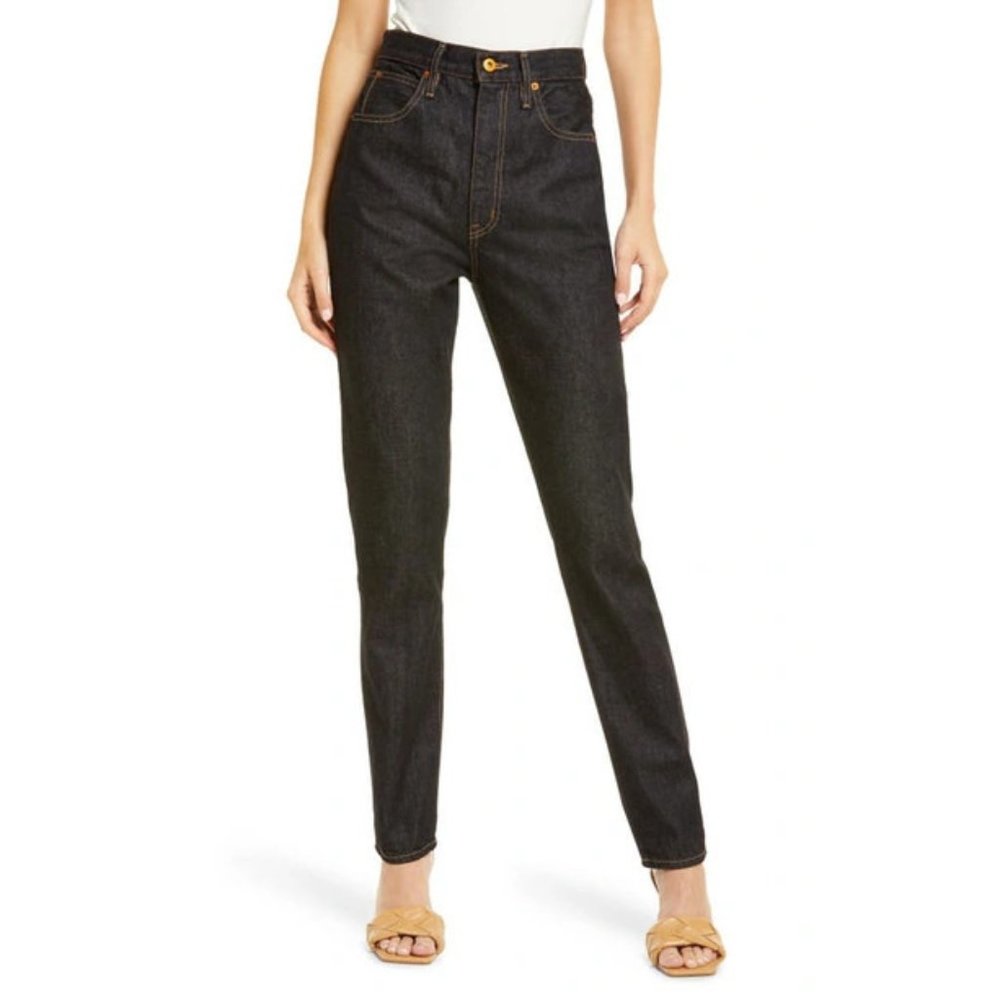 NEW SLVRLAKE Beatnik Size 28 Women's High Rise Slim Jeans, Empty Sky